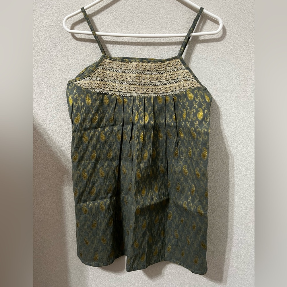 Grey & Gold Indian Kurti (Global Desi)